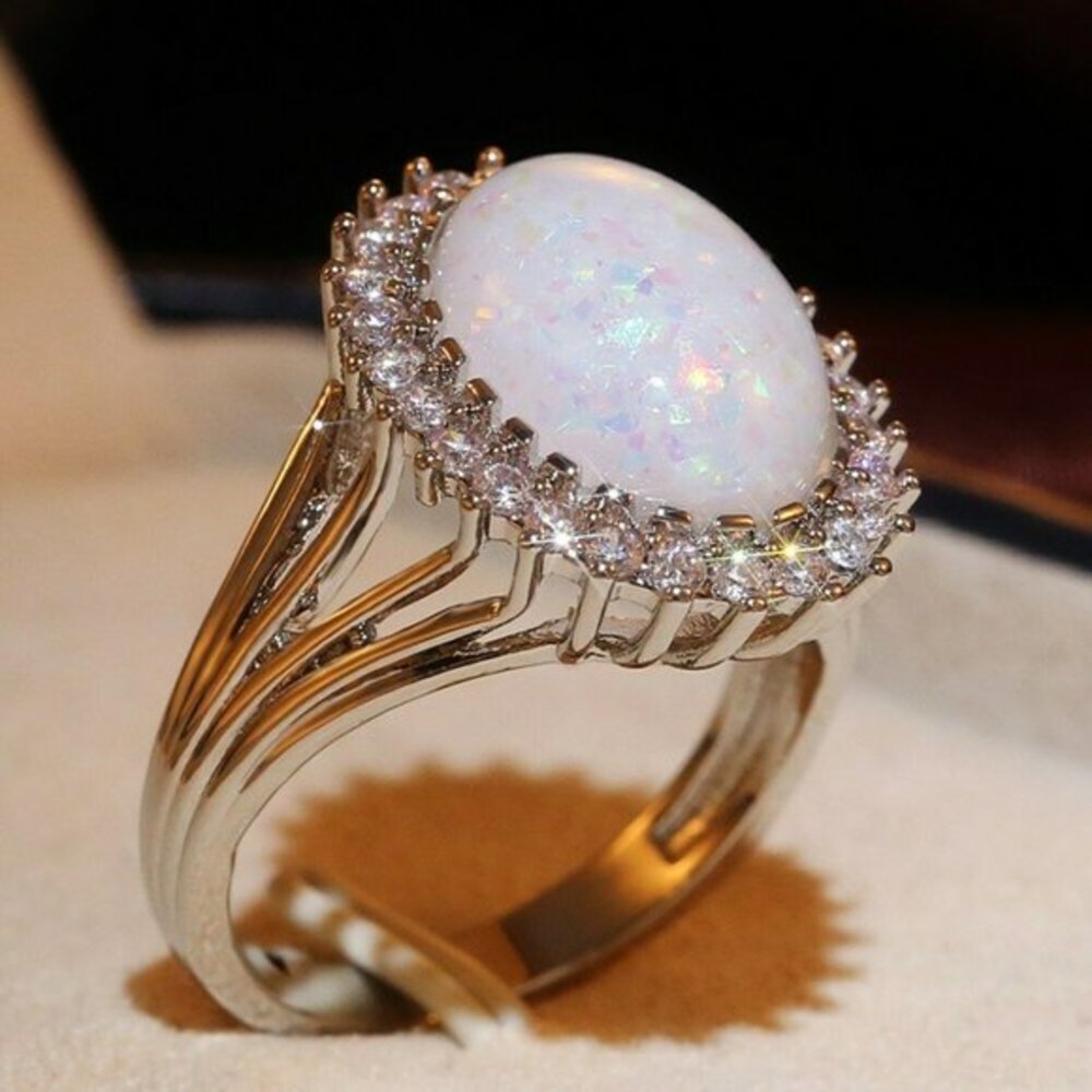 OPAL BRIDAL RING